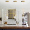 cenzoz Modern Pendant Lights for Kitchen Island LED Dimmable Crystal