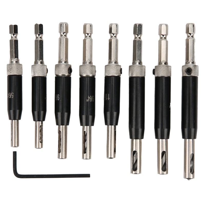 Hinge Drill Bit Set Hinge Window Door Cabinet Drilling Hole