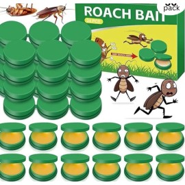 prime-shop-hub Roach Killer Cockroach Traps for Indoor & Outdoor Infestation Control pack of 32