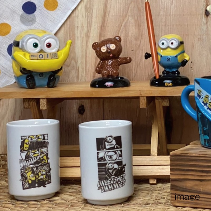 Minions SAN3499-2 Kung Fu 2 Minions Goods Movie Tableware Gift