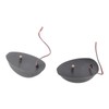 2pcs Waterproof Boat Navigation Light Green Red Marine LED for