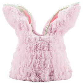 KESYOO Hair Towel, Quick Drying, Hair Towel, Rabbit, Extra Thick, Dry Cap, Super Absorbent, Does Not Damage Hair, Hair Band, Facial Washing, Firm, Cute, Hair Cap, Girls, Lifestyle, Adults, Winter, Bath Supplies (Pink)