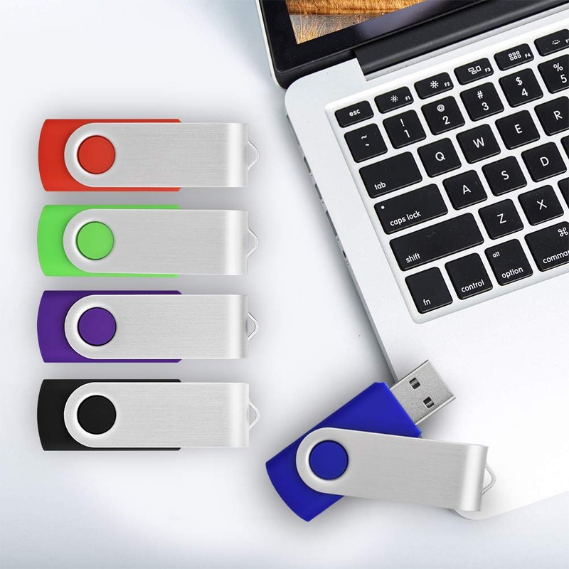 JUANWE 64GB USB Stick 5pack USB Flash Drive Thumb Drive