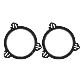 ​​Speaker Spacer Adapter Mount,2Pcs Speaker Spacer Adapter Mount 6.5 Inch Black Door Speaker Adapter Spacer Rings Replacement for Subaru Impreza Forester