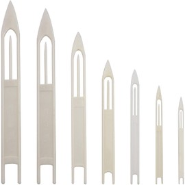 Fishing Net Needle Repair Netting Needle, 7 Pieces Plastic Line Equipment Shuttles Boat & Fishing Net Fishing Accessories Set