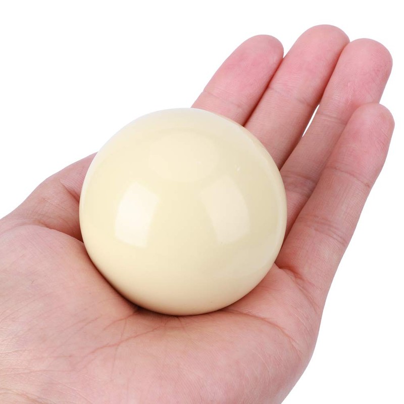 White Billiard Balls,2pcs Pool Table White Billiard Balls Snooker Pool