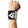 RDX Weight Lifting Wrist Wraps Support, IPL USPA Approved, Elasticated