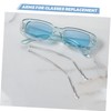 Mipcase 1pair Eyeglass Replacement Temples Stylish Arms for Glasses Comfortable