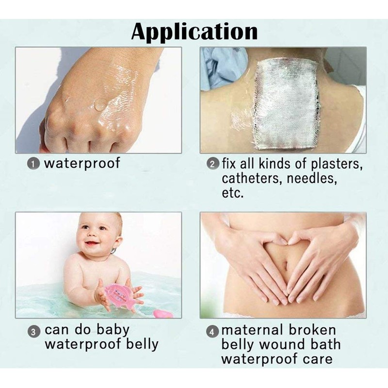PICC Moisture Barrier for Shower - Transparent Film Wound Dressing