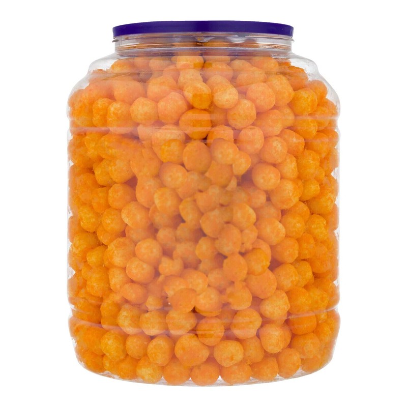 Utz 3 Pack - Utz Cheeseball Barrel, 28 oz. ✔✔🚛