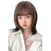 Bright Lara hf1420-TMB Full Wig, Medium Wig, Inner Color, Wig,