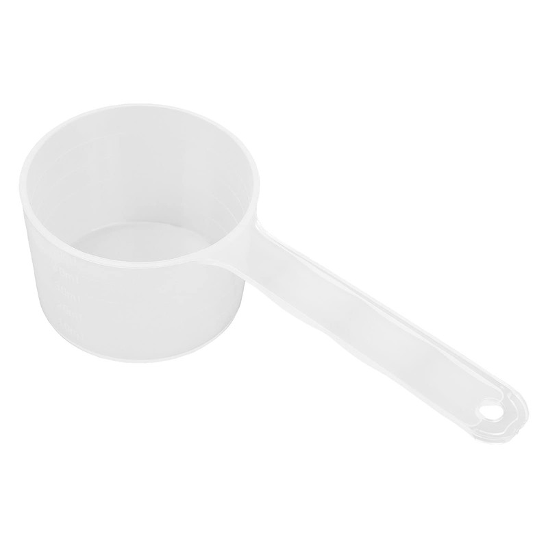 10 Cucharas Medidoras Transparentes con Escala, Cucharas Medidoras Reutilizables deLargo