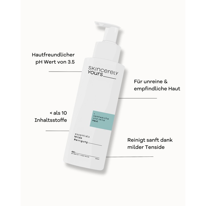 Skincerely Yours Mild Cleansing 200 ml I Neutral pH Value