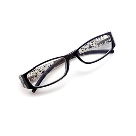 Basic Rectangle Frame Fashion Eyeglasses for Women & Men for Work, Daily Clothing Decor, Perfect for Student Daily Use - Color: Black, Size: one-size