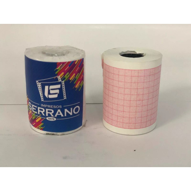 Impresos Serrano 20 Rollos Papel Para Electrocardiograma 62mm X 30