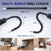 17PCS Power Drill Bit Extension Adaptor Incloud 2PCS Hex Shank