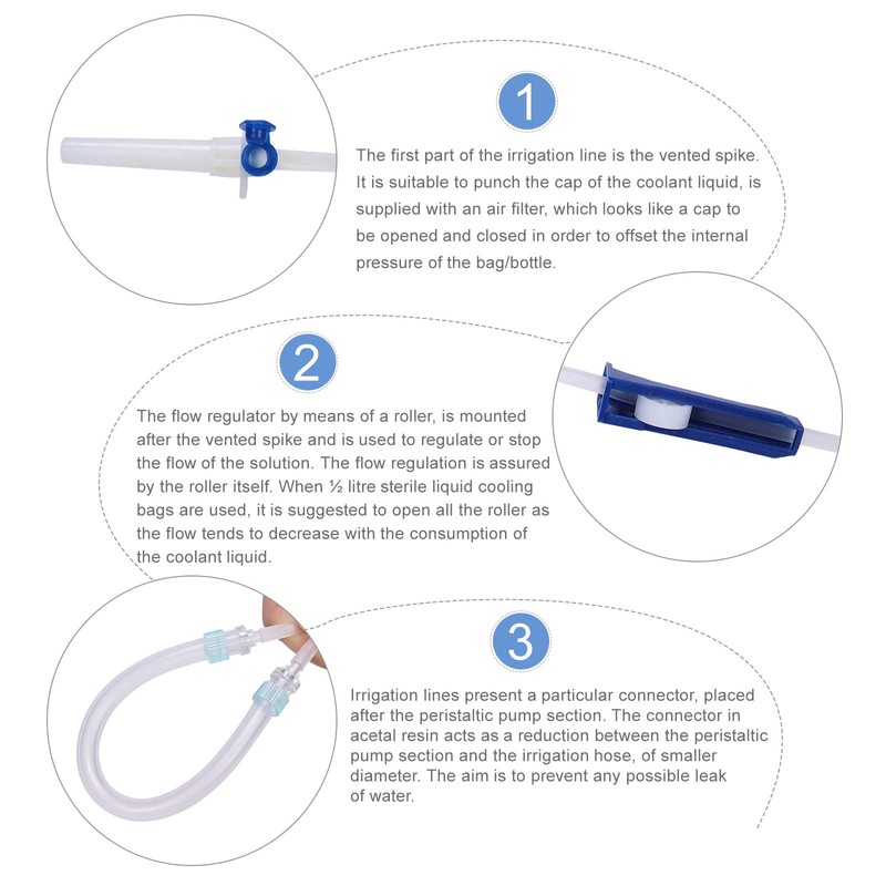 Dental Disposable Irrigation Tubes for Kavo implant motor systems –