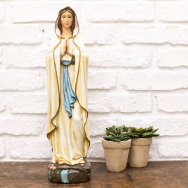 Joseph's Studio by Roman - Collection, 17" H Our Lady of Lourdes, Made from Resin, High Level of Craftsmanship and Attention to Detail, Durable and Long Lasting