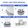 60.87oz Insulated Soup Container,Thermos Container For Hot Food,Contains 3 Tier