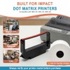 Single Ply White Bond Paper for Dot Matrix Kitchen Printer