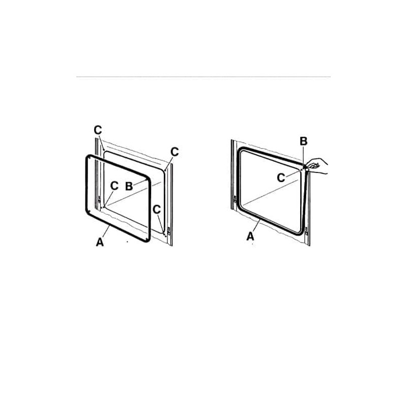 CABLEPELADO Oven Door Seal | Rubber for Oven Door |