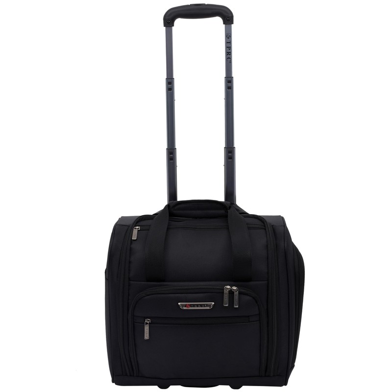 TPRC 15" Smart Under Seat Carry-On Luggage with USB Charging