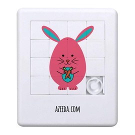 'Easter Egg Rabbit' Sliding Puzzle (PZ00035679)
