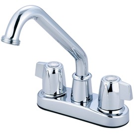 Olympia Faucets B-8191 Two Handle Laundry Faucet, Chrome Finish
