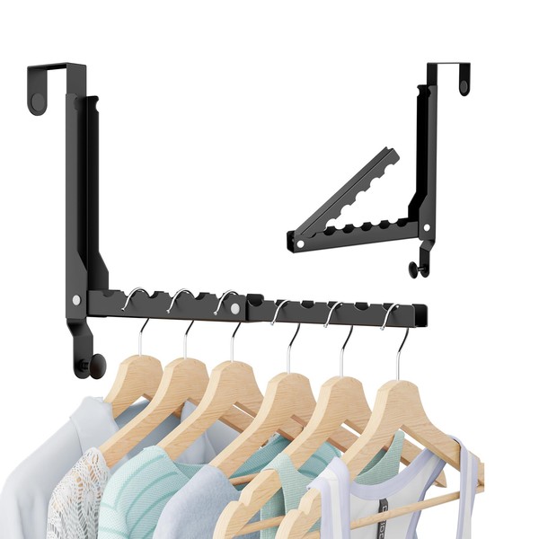 WLCSNG Over The Door Hooks, Extended Over The Door Clothes