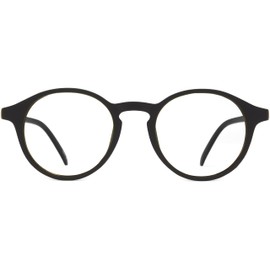 ICU Eyewear - Typical Gamer REX Gaming Blue Light Blocking Eyeglasses, Round Black