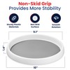 Oizeir Lazy Susan Organizer Set of 4, 10 Inch Non-Skid