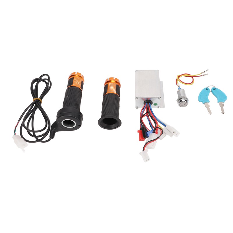 24V 250W Brushed Motor Speed Controller Throttle Grip Power Lock
