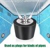 Set of 3 Pool Plugs in 3 Sizes (1", 1.5",