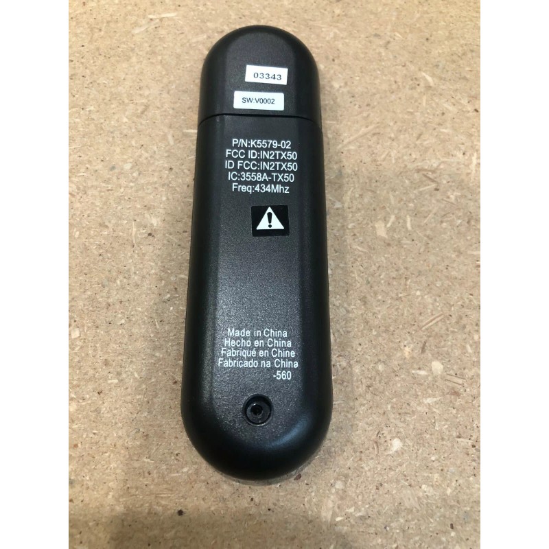 Hunter Geniune Replacement Handheld Ceiling Fan Remote Control Black K5579-02