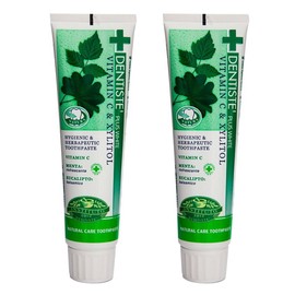 Dentiste 2x160 G. New Plus White Vitamin C & Xyitol Gum Toothpaste Made in Thailand