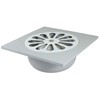 Light Grey ABS Floor Drain 140mm Length x 140mm Width
