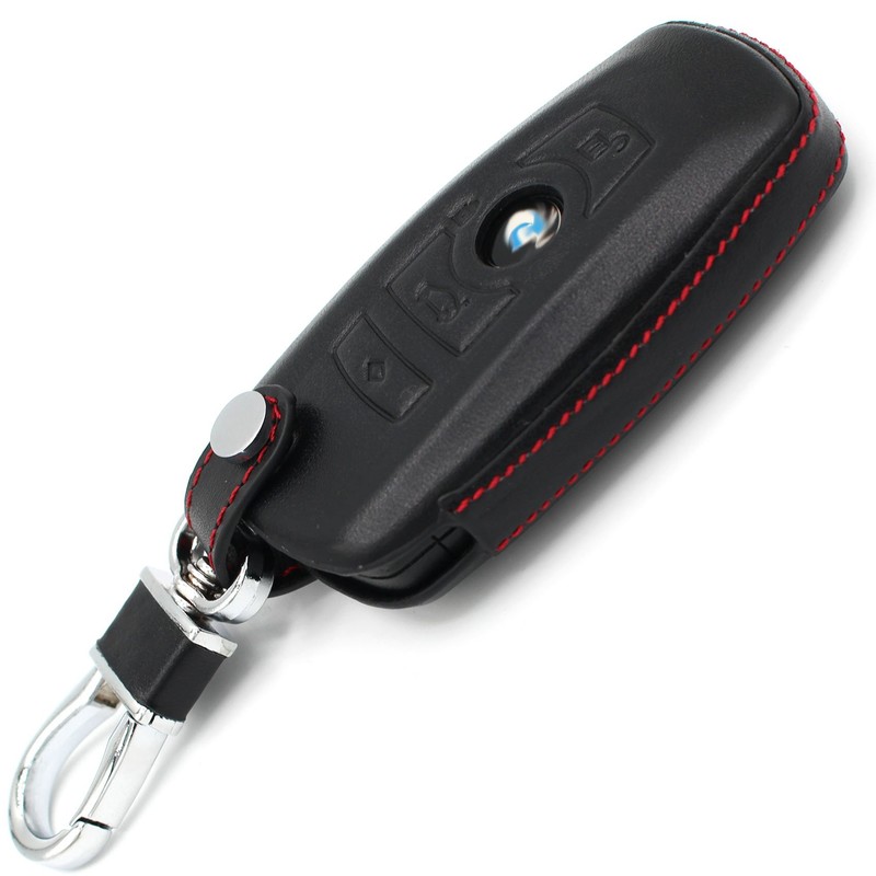 Finest-Folia GmbH BC Leather Key Case (Black Red)