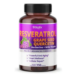 Resveratrol + Semilla De Uva + Quercetina + Berberina