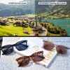 OPTOFENDY Reader Sunglasses for Women Men, Full Lens Outdoor Reading