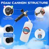 Javneo Short Pressure Washer Gun with Foam Cannon, Power Washer