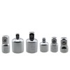 RLECS 1Set 6PCS Ratchet Wrench Adapter Impact Adapter Reducer Set