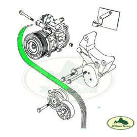 ALLMAKES4x4 LAND ROVER SERPENTINE DRIVE BELT DISCOVERY I RANGE CLASSIC 3.9L ALLMAKES4x4
