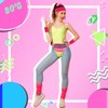 80s Neon Workout Costume Accessories Set 10 PCS Leg Warmers