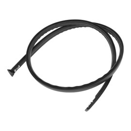 Motoforti Roof Sealing Strip, Weatherstrip Roof Trim Sunroof Seal, for Honda Fit Jazz 2009-2014, Rubber, Left Side, No.74316TF0003, Black, 1 Pc