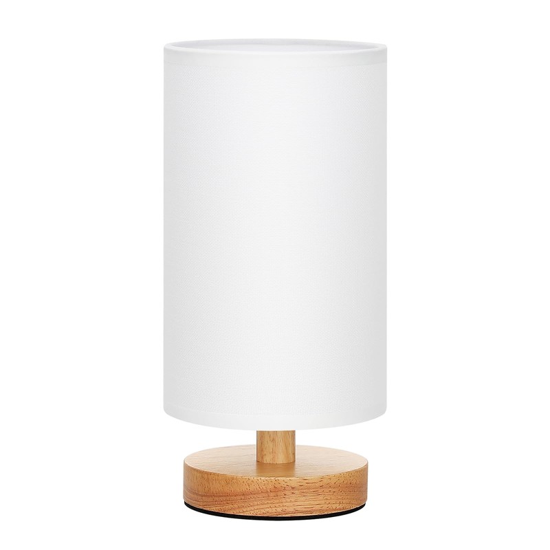Fenmzee Small Table Lamp for Bedroom - Inline Control, Bedside