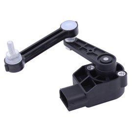 Level Sensor Xenon Headlight Height Sensor Headlight Range Adjustment Level Control Headlight Range Sensor Air Suspension Sensor with Poles Rear Left Right for Touareg 7L 2004-2010 Q7 4L 2006-2015