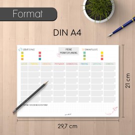Monthly Planner DV 234 Weekly Planner Daily Planner Organiser Gift Planning Overview
