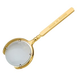 SUSOYAOCHEN 10X Magnifying Glass,60MM Handheld Reading Magnifier，with Non-Slip Metal Handle for Adults Close Work, Seniors Reading and Nature Exploration, Hobby Observation