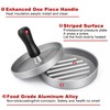 HEPAZ Burger Press with 100 Sheets of Baking Paper, Hamburger