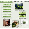 INTBUYING Hydroponics Growing System 54 Holes 6 Pipe Plant Site